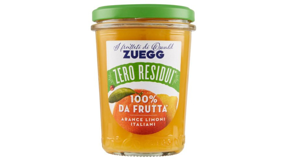 Zuegg I frutteti di Oswald Zuegg Zero Residui 100% da Frutta* Arance Limoni Italiani 230 g
