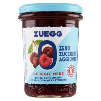 Zuegg Zero Zuccheri Aggiunti* Ciliegie Nere 220 g