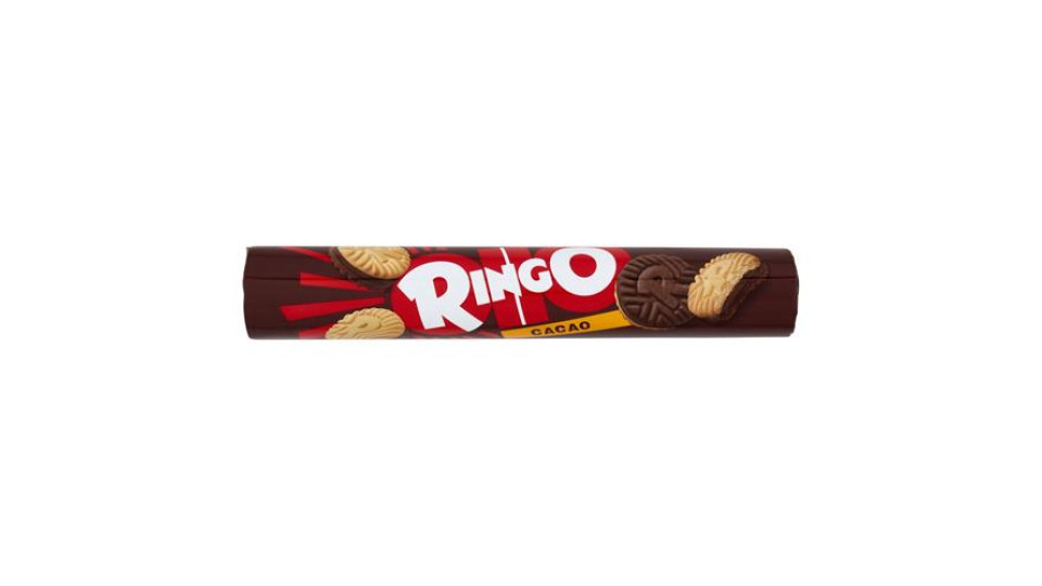 Ringo Cacao Biscotti Farciti con Crema Cacao Snack Merenda Tubo, 165g Limited edition Netflix