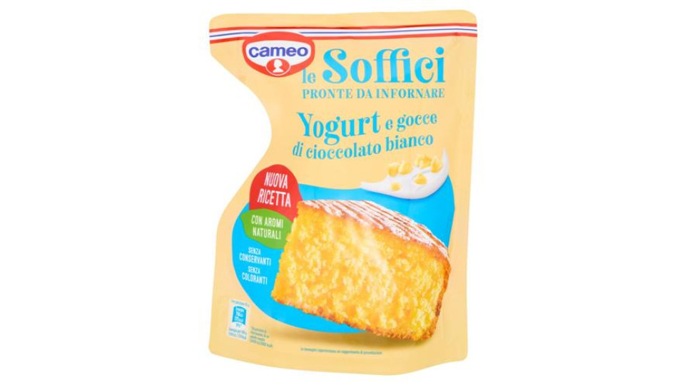 cameo le Soffici Yogurt e gocce di cioccolato bianco 600 g