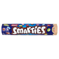 SMARTIES Maxi Tubo Confetti ripieni di cioccolato al latte tubo 130g