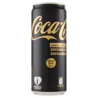 Coca-Cola Zero Caffeina Zero Zuccheri Can 33 cl