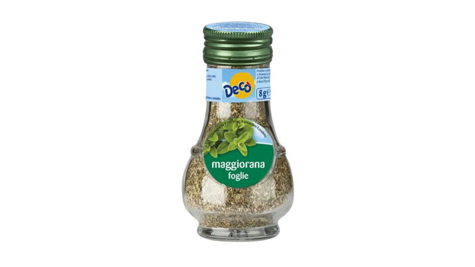 Decò maggiorana in foglie