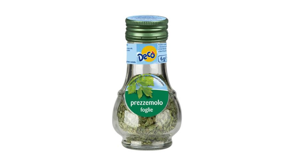 Decò prezzemolo in foglie