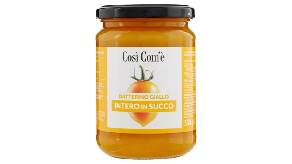 Così Com'è, datterino giallo intero in succo
