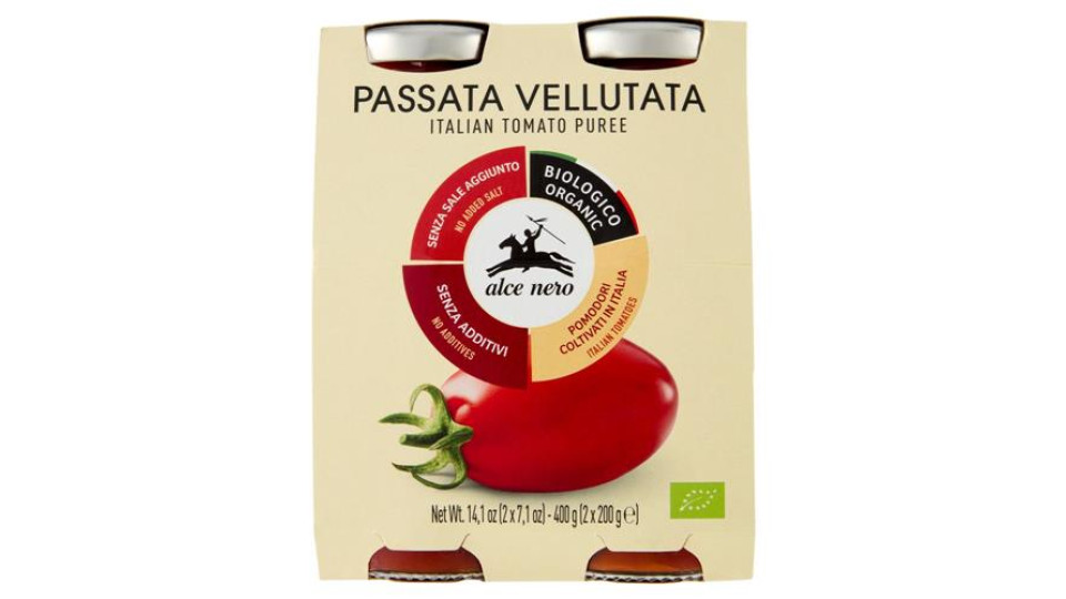 alce nero Passata Vellutata di Pomodoro