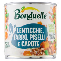 Bonduelle, Insiemi Gustosi lenticchie, farro, carote e piselli