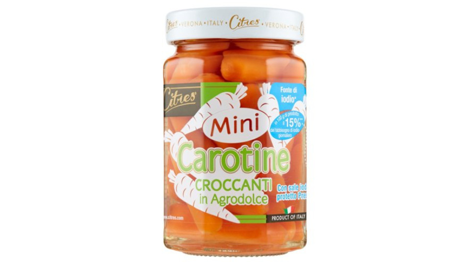 Mini Carotine Croccanti in Agrodolce