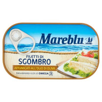 Mareblu Filetti di Sgombro Affumicati all'Olio di Oliva