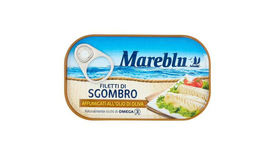 Mareblu Filetti di Sgombro Affumicati all'Olio di Oliva