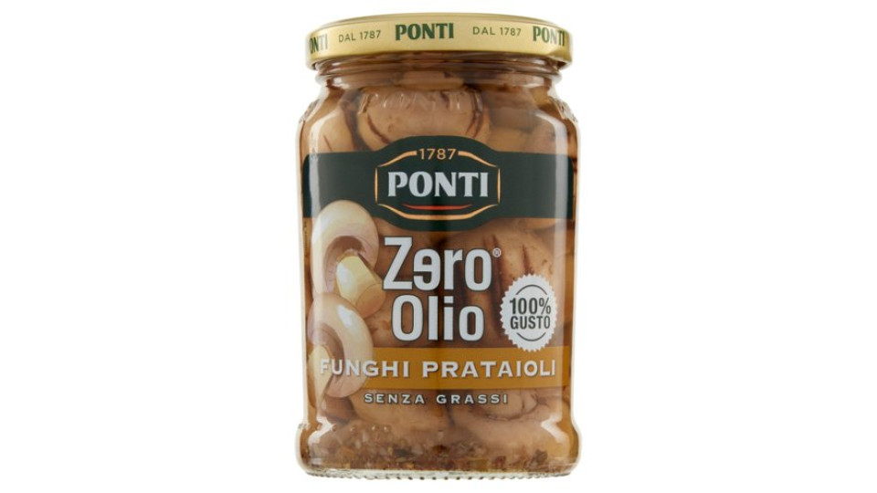 Ponti - Zero Olio, Funghi Prataioli