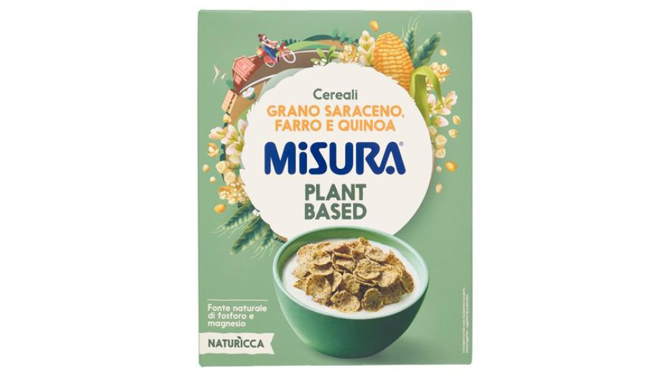 Misura Natura Ricca Cereali Antichi Quinoa, Farro e Grano Saraceno