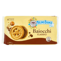 Mulino Bianco Baiocchi con Crema alla Nocciola e Cacao