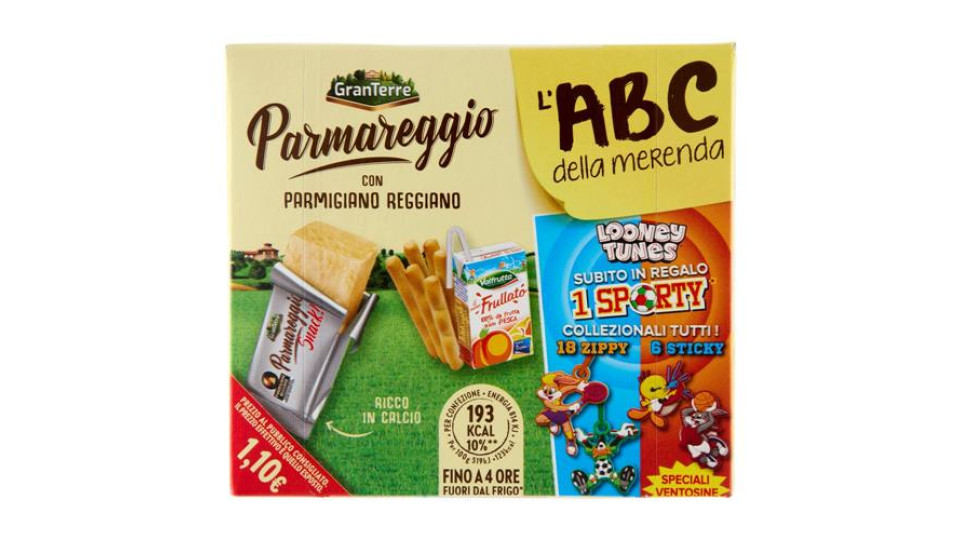 Parmareggio L'abc Della Merenda Con Parmigiano Reggiano Dop
