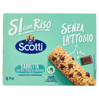 Riso Scotti Si con Riso Senza Lattosio Barretta con riso e gocce di cioccolato