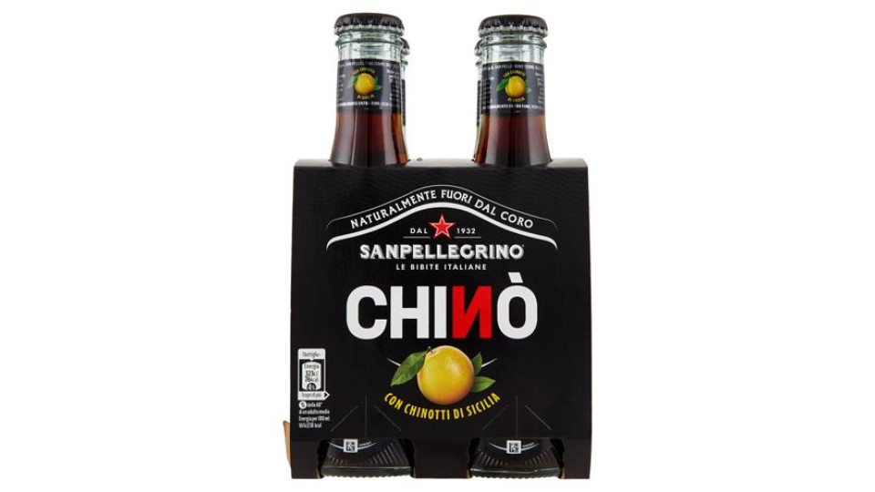 SANPELLEGRINO Bibite Gassare, CHINO' 20 cl x