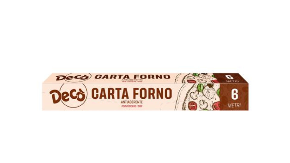 Carta Forno Rotolo Mt 6