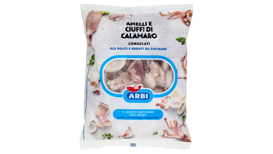 Arbi Anelli e Ciuffi di Calamaro 400g