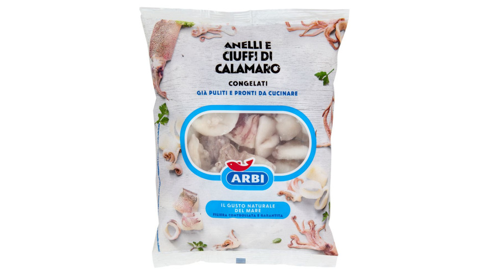 Arbi Anelli e Ciuffi di Calamaro 400g