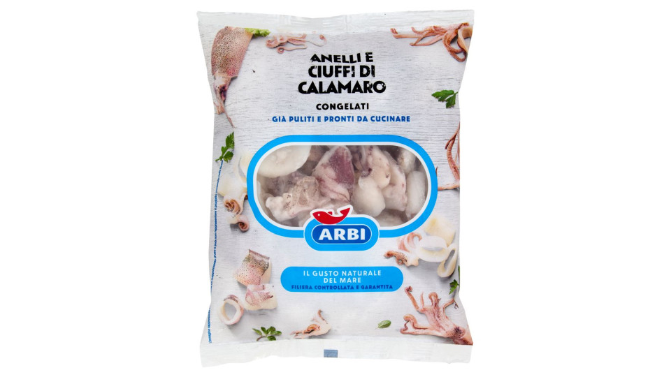 Arbi Anelli e Ciuffi di Calamaro 400g