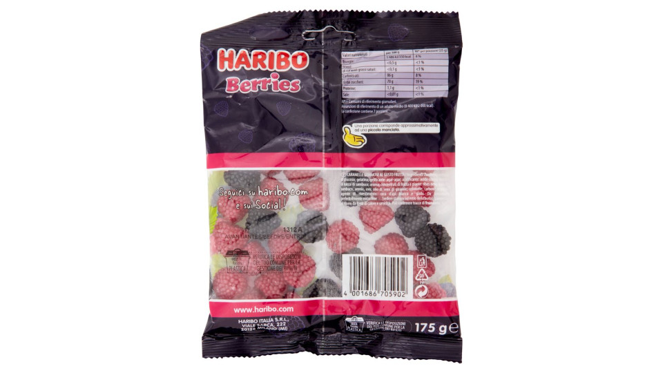 Haribo Berries 175gr