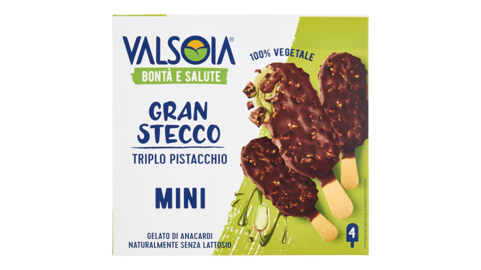 Valsoia Gran Stecco Pistacchio X4 200g