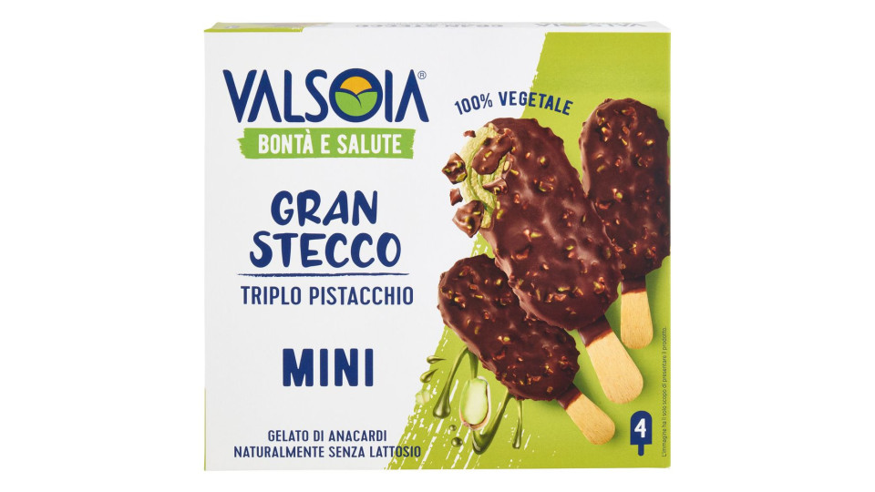 Valsoia Gran Stecco Pistacchio X4 200g