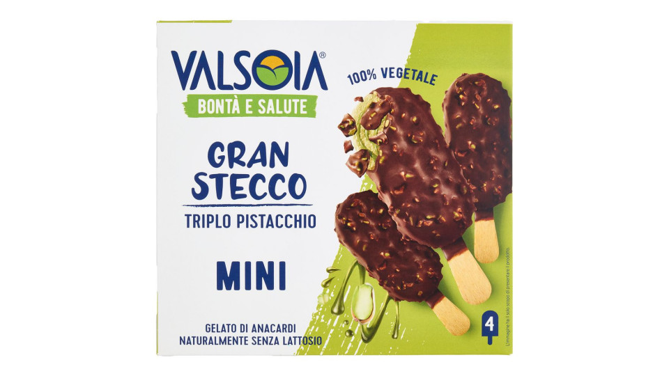 Valsoia Gran Stecco Pistacchio X4 200g