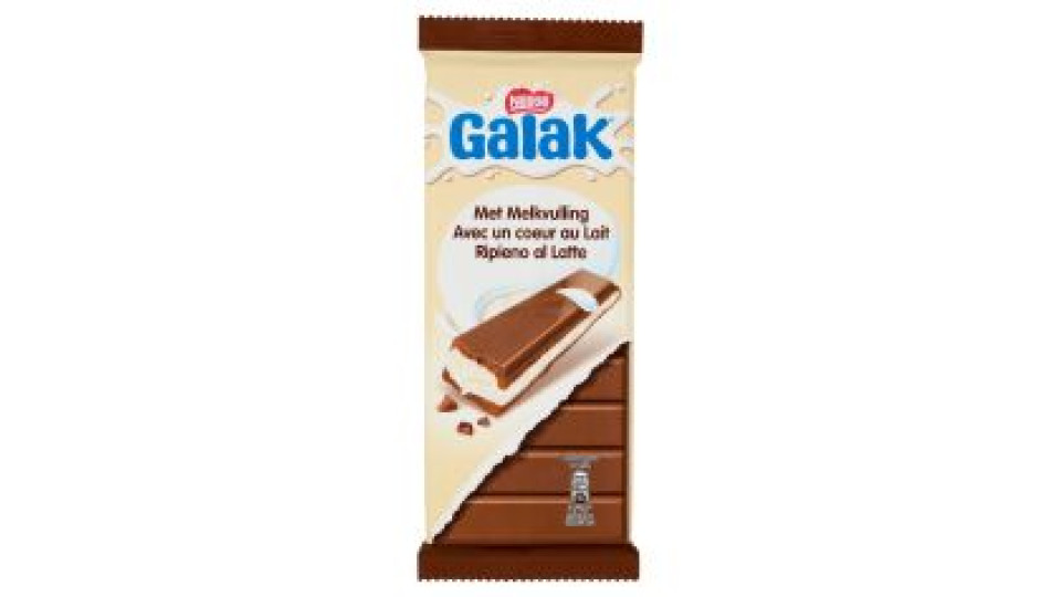 GALAK Choco Milk Tavoletta Cioccolato al Latte Ripiena 100g