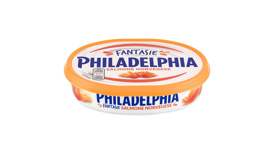 PHILADELPHIA FORMAGGIO FRESCO SPALMABILE CON SALMONE NORVEGESE