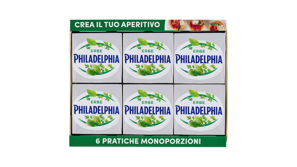 PHILADELPHIA FORMAGGIO FRESCO SPALMABILE ALLE ERBE