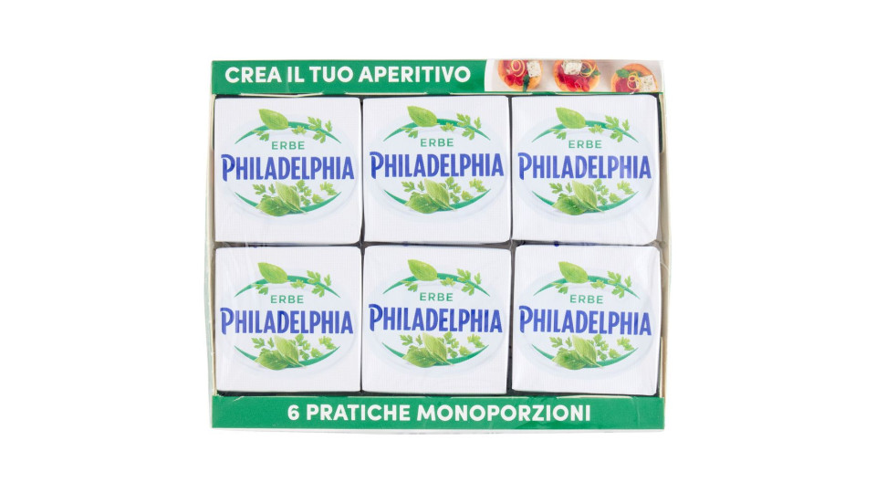 PHILADELPHIA FORMAGGIO FRESCO SPALMABILE ALLE ERBE
