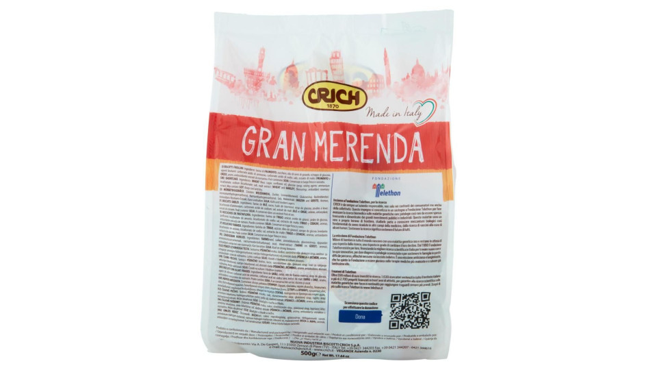 FROLLINI IN PRATICHE PORZIONI DA 3 BISCOTTI GRAN MERENDA