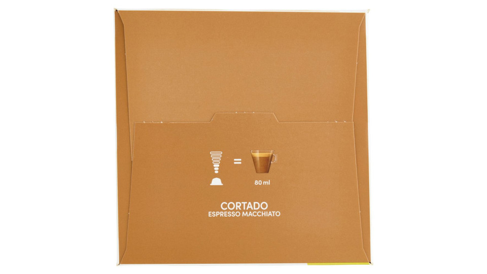 CORTADO ESPRESSO MACCHIATO CAFFè 30 CAPSULE