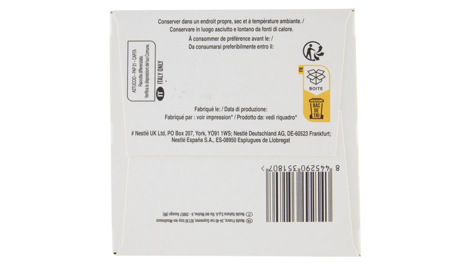 ESPRESSO DECAFFEINATO CAFFè 16 CAPSULE