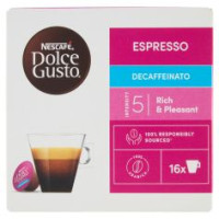 ESPRESSO DECAFFEINATO CAFFè 16 CAPSULE