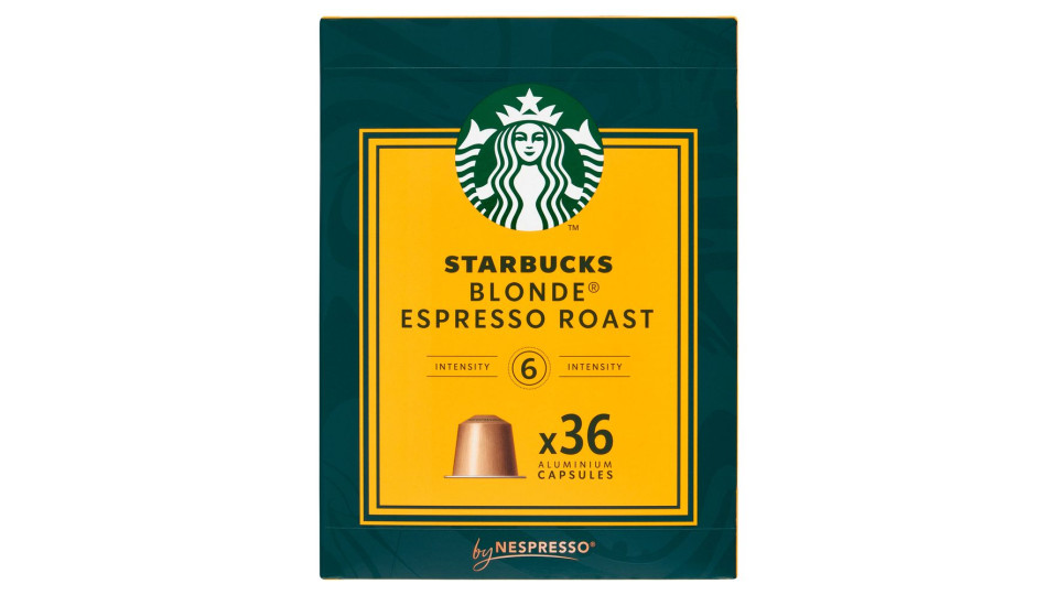 BLONDE ESPRESSO ROAST BY NESPRESSO CAFFè 36 CAPSULE