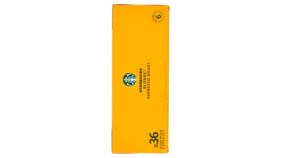 BLONDE ESPRESSO ROAST BY NESPRESSO CAFFè 36 CAPSULE
