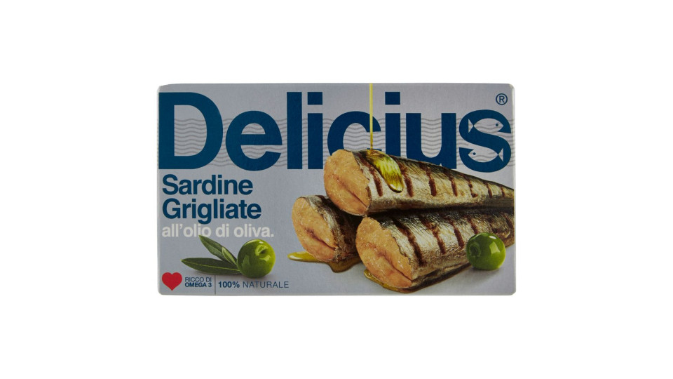 SARDINE GRIGLIATE IN OLIO DI OLIVA