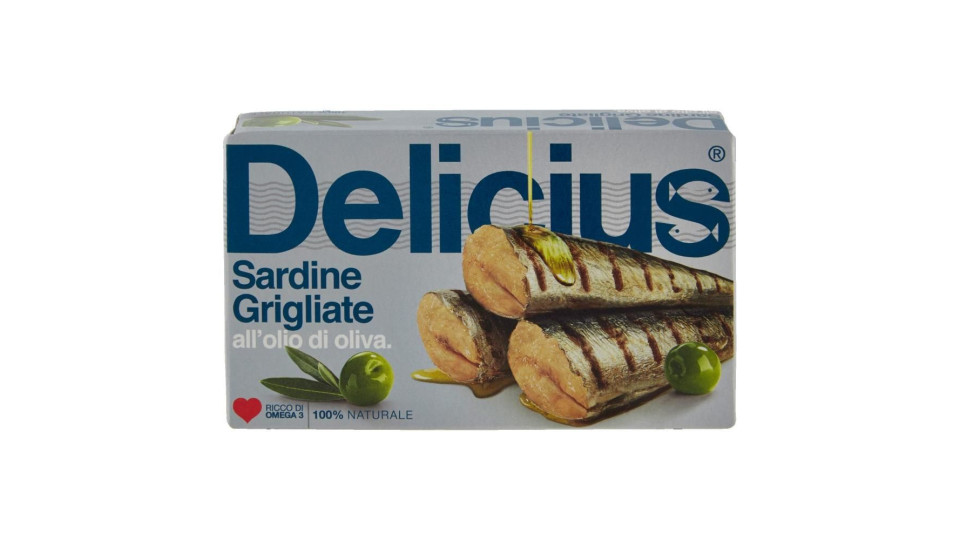 SARDINE GRIGLIATE IN OLIO DI OLIVA