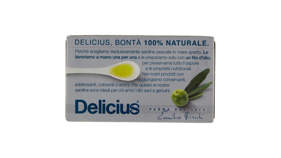 SARDINE GRIGLIATE IN OLIO DI OLIVA