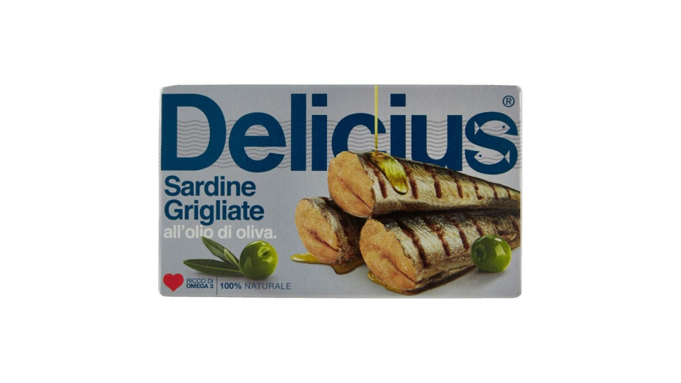 SARDINE GRIGLIATE IN OLIO DI OLIVA