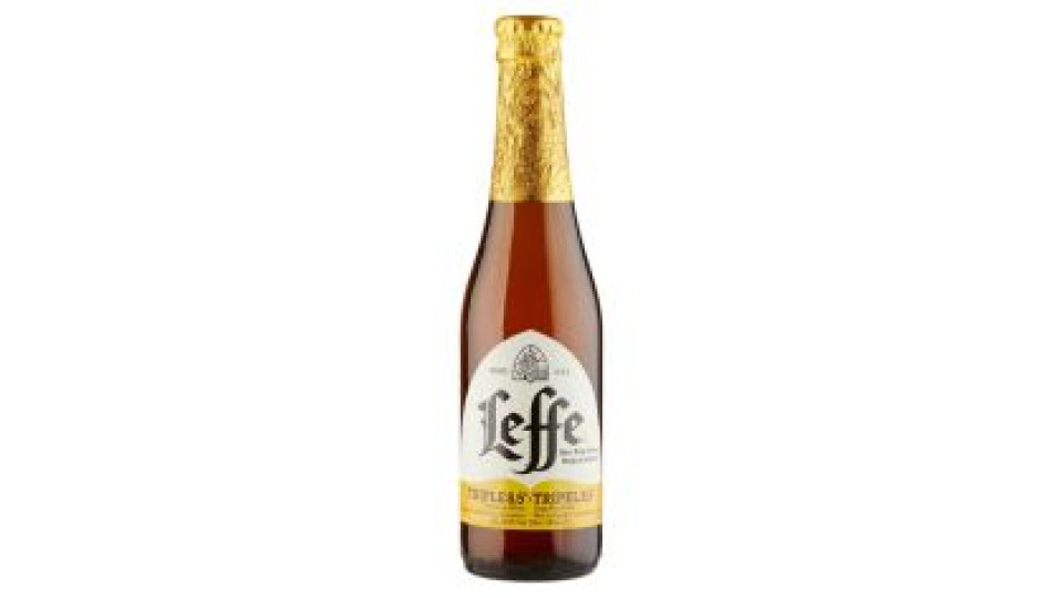 BIRRA TRIPLE DORATA BELGA D'ABBAZIA DOPPIO MALTO NON FILTRATA BOTTIGLIA