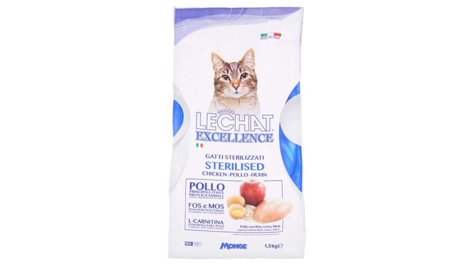 LECHAT EXCELLENCE STERLISED POLLO