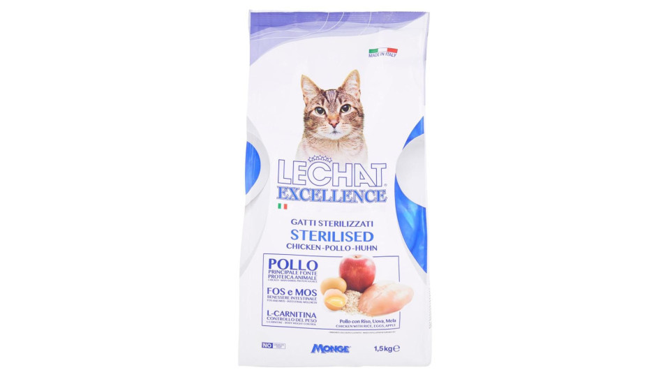 LECHAT EXCELLENCE STERLISED POLLO