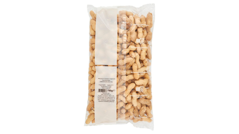 Arachidi in Guscio Tostate 750 g