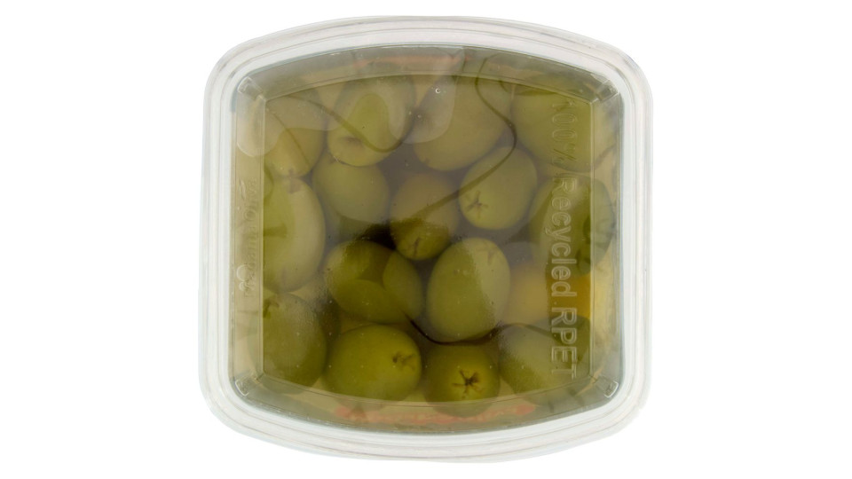Madama Oliva il Frutto di Grecia Olive Halkidiki Verdi Dolci Giganti Denocciolate 480 g