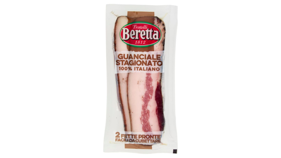 Fratelli Beretta Guanciale Stagionato 100% Italiano 150 g