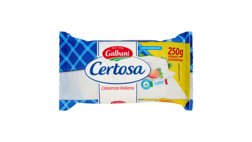 Galbani Certosa Crescenza italiana 250 g