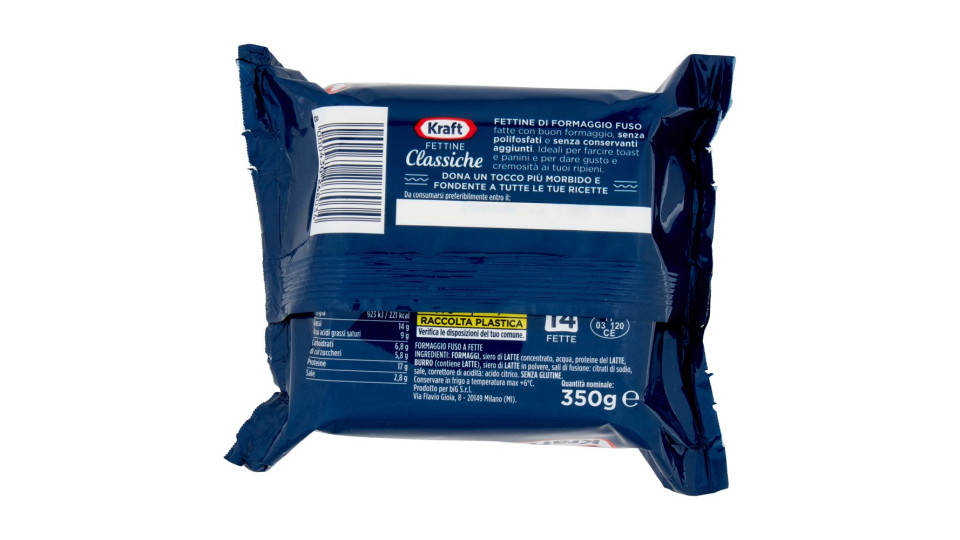 Kraft Fettine Classiche 14 Fette 350 g